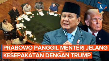 Prabowo Kumpulkan Menteri Sektor Ekonomi Jelang Kesepakatan Dengan Trump, Ada Apa?