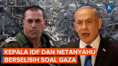 Kepala Militer Israel dan Netanyahu Berselisih soal Rencana Pendudukan Gaza