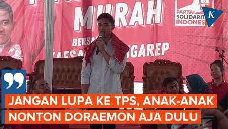 Kaesang Minta Masyarakat Datang ke TPS Saat Pilpres 2024