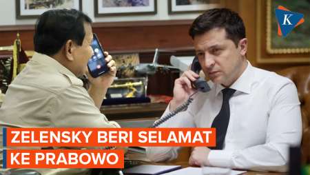 Zelensky Beri Selamat ke Prabowo, Harap Indonesia Dukung Ukraina