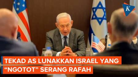 AS Tegar Bujuk Netanyahu yang Tak Peduli Rafah dan Tekanan Dunia