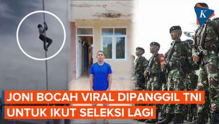 Joni Bocah Viral Pemanjat Tiang Bendera Dipanggil Ikut Seleksi TNI…