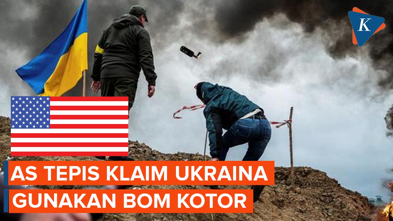 AS Tepis Klaim Rusia yang Sebut Ukraina Akan Gunakan Bom Kotor