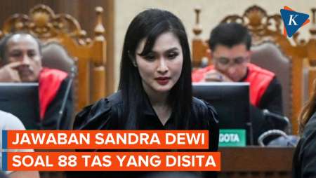 Jawaban Sandra Dewi soal Koleksi Tas Louis Vuitton hingga Hermes