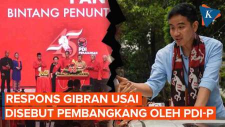 Respons Gibran Saat Disebut Membangkang Oleh PDI-P