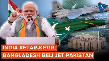 Jet Tempur JF-17 Pakistan Dibeli Bangladesh, India Was-was!