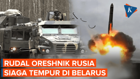 Rudal Hipersonik Oreshnik Rusia Mulai Siaga Tempur Di Belarus
