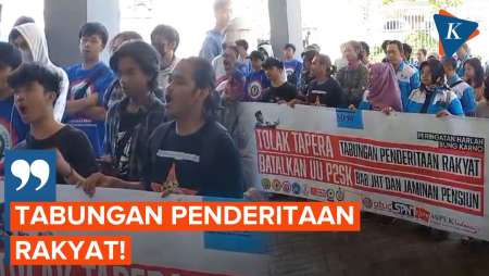 Buruh di Yogyakarta Demo Tolak Tapera, Sebut Tabungan Penderitaan Rakyat
