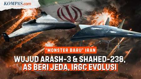Evolusi Dua Drone Iran: Varian Baru Arash Dan Shahed, Lahir Dari Bawah Tanah Siap Ladeni AS