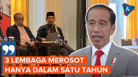 KPU, MK, dan KPK Dinilai Alami Kemunduran di Tahun Terakhir Pemerintahan Jokowi