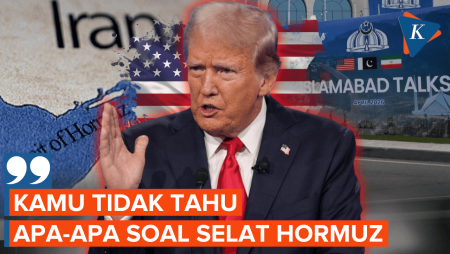 Trump Kesal Usai Ditanya AS Tak Sanggup Buka Selat Hormuz Yang Dikuasai Iran