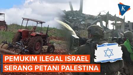 Pemukim Ilegal Israel Serang Para Petani di Tepi Barat