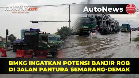 Jalan Pantura Semarang-Demak Berpotensi Banjir Rob, Catat Jalur Alternatifnya