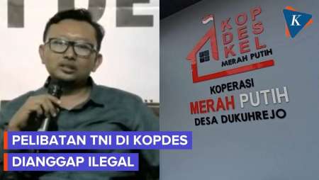 Aktivis Sebut Pelibatan TNI Di Koperasi Desa Merah Putih Sebagai Operasi Ilegal