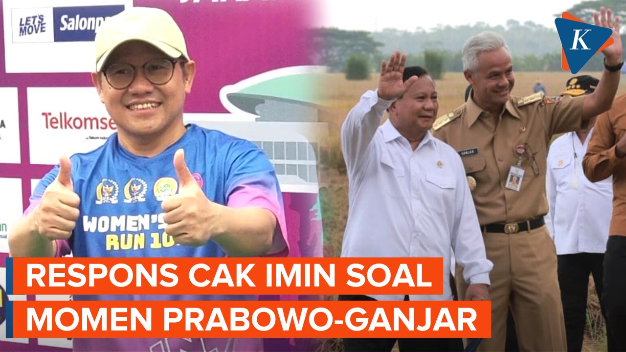 [FULL] Cak Imin Santai Lihat Kedekatan Prabowo dan Ganjar di Jateng