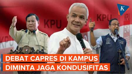 Pemerintah Tak Larang Debat Capres Dilakukan di Kampus, asalkan…