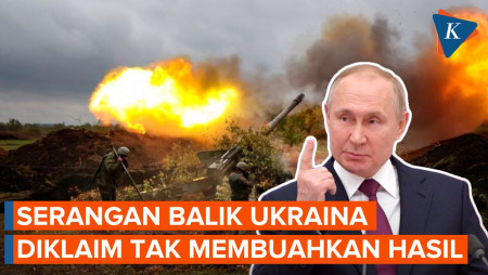 Putin Klaim Serangan Balik Ukraina Buntu, Jumlah Kerugian 10 Kali Lipat Dibanding Rusia