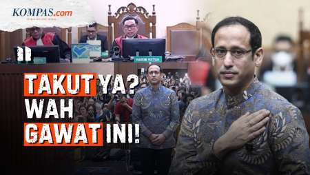Momen Hakim Langsung "Walk Out" Usai Bacakan Putusan, Emosi Kubu Nadiem Memuncak