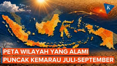 Daftar Wilayah yang Alami Puncak Kemarau pada Juli-September 2026