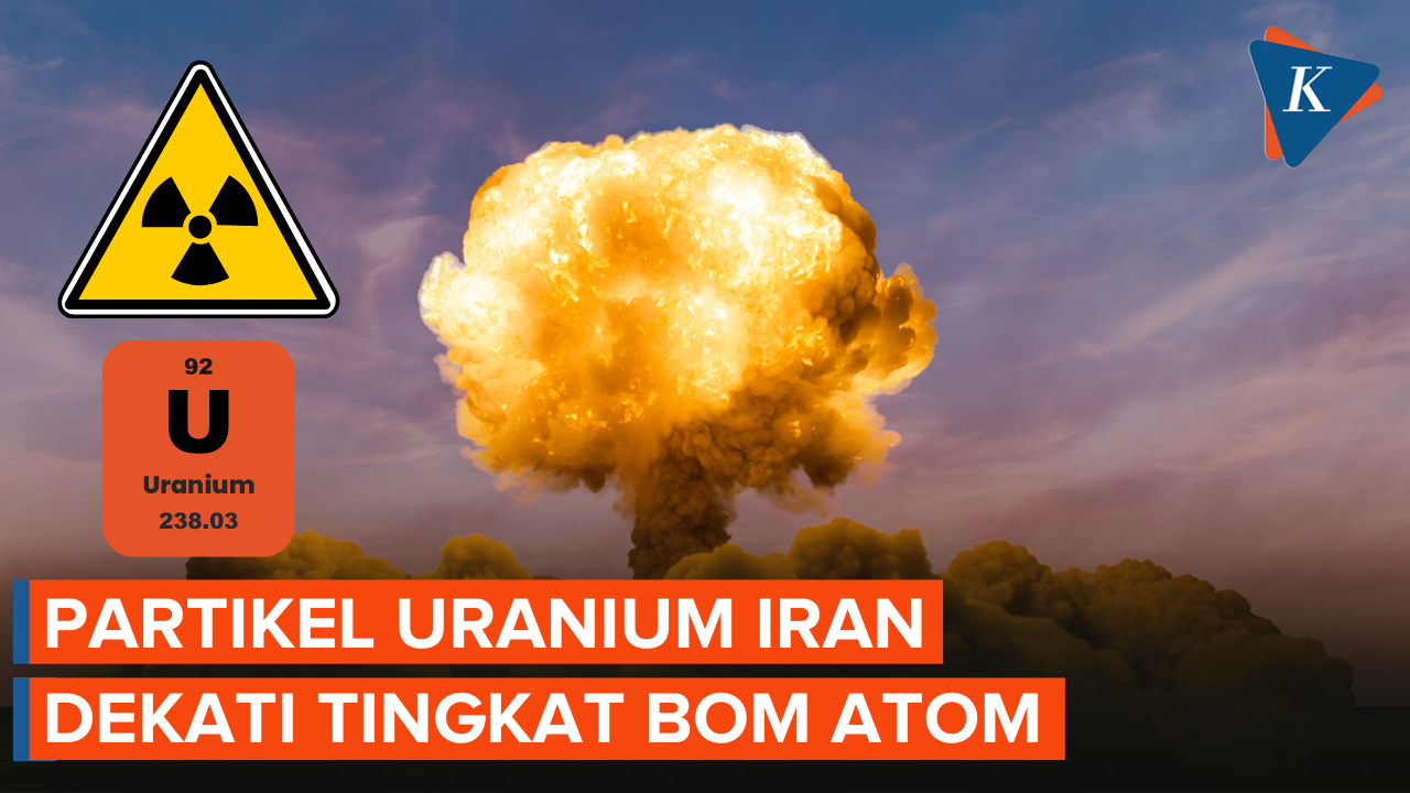 Partikel Uranium Iran Dekati Tingkat Bom Atom