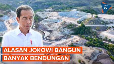 Jokowi Tinjau Pembangunan Bendungan Mbay di NTT, Diharapkan Dorong Produksi Beras