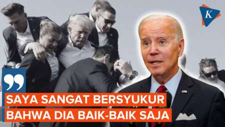 Joe Biden Langsung Telepon Trump Usai Insiden Penembakan Saat Kampanye