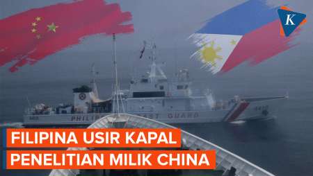 LCS Memanas, Filipina Kerahkan Pesawat Usir Kapal Penelitian China