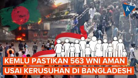 Bangladesh Rusuh, Kemenlu Pastikan 563 WNI Aman dan Selamat 