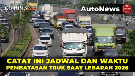 Jadwal Pembatasan Truk Saat Lebaran 2026