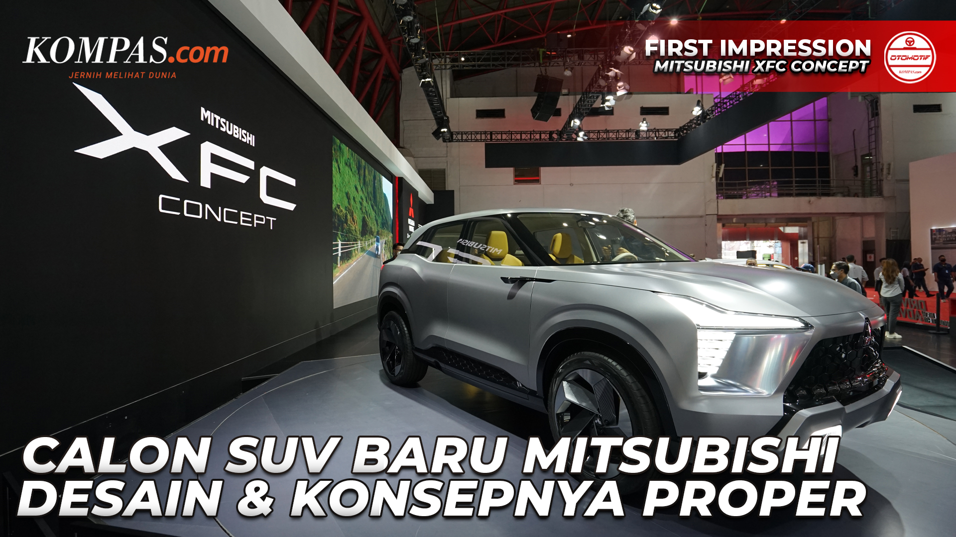 FIRST IMPRESSION | Mitsubishi XFC Concept | Calon SUV Baru Mitsubishi Desain & Konsepnya Proper