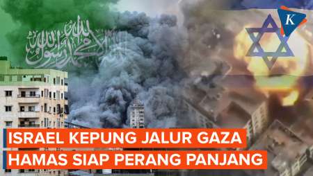 Israel Sebut Pengepungan Gaza Baru Saja Dimulai, Hamas Siap Skenario Perang Panjang