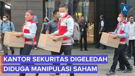 Geledah Kantor Mirae Asset, Polisi-OJK Selidiki Manipulasi Saham