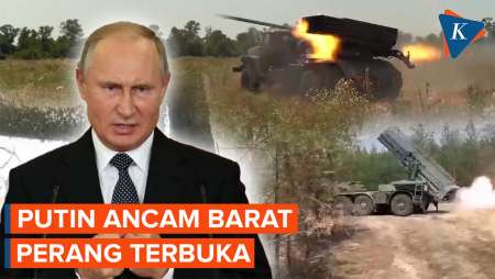 Putin Ancam Barat Perang Terbuka jika Nekat Izinkan Ukraina Pakai Rudal Jarak Jauh