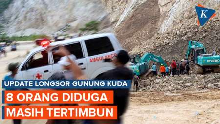 Update: 8 Orang Masih Tertimbun, 17 Meninggal Dunia Akibat Longsor Tambang Gunung Kuda Cirebon