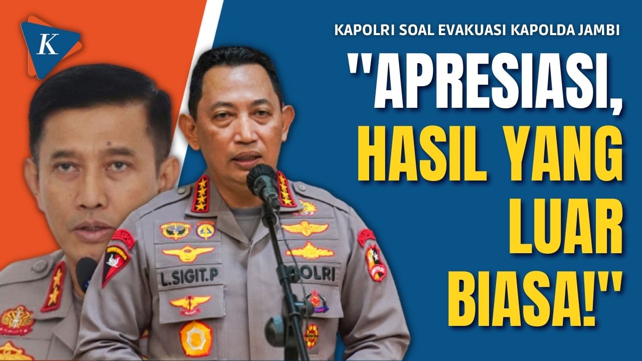 Kapolri Apresiasi TNI yang Berhasil Evakuasi Rombongan Kapolda Jambi