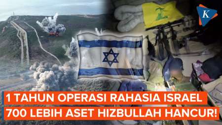 Setahun Operasi Rahasia Israel di Lebanon, Lebih dari 700 Aset Hizbullah Hancur!