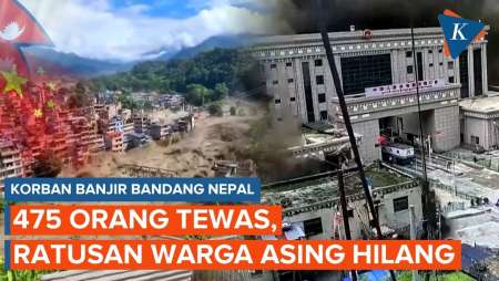 Update Korban Banjir Nepal-China: 475 Orang Tewas, Warga Diimbau Waspada!