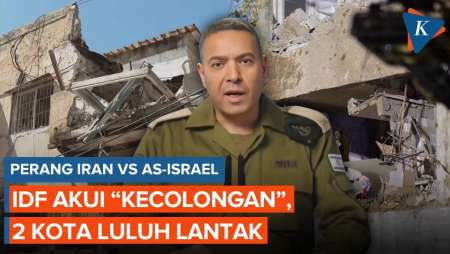 Israel Akui Gagal Cegat Rudal Iran, Dua Kota Hancur Termasuk Dekat Fasilitas Nuklir