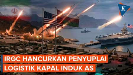 Iran Klaim Gempur Jalur Pasokan Militer AS Di Oman