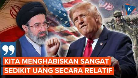 Trump Sebut Perang Iran Cuma Habiskan “Sedikit Uang”, Apa Alasannya?