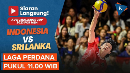 Jadwal Siaran Langsung Timnas Voli Putra di AVC Challenge Cup 2023: Indonesia Vs Sri Lanka