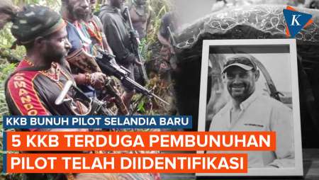 Ini 5 KKB Papua Pembunuh Pilot Helikopter Asal Selandia Baru yang Tewas di Mimika