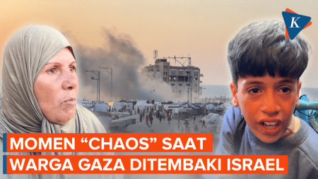 Momen Kekacauan Saat Israel Serang Warga Gaza yang Mencari Bantuan Kemanusiaan