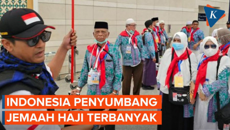 Indonesia Kukuhkan Diri Jadi Penyumbang Jemaah Haji Terbanyak Tahun Ini