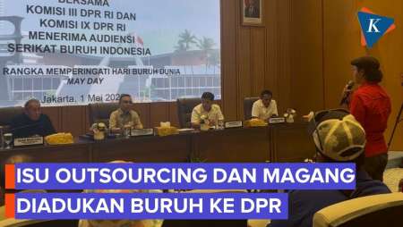 Bertemu DPR, Serikat Buruh Minta Kesetaraan Upah