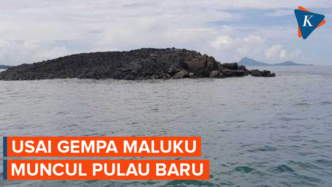 Muncul Pulau Baru di Tanimbar Usai Gempa Maluku