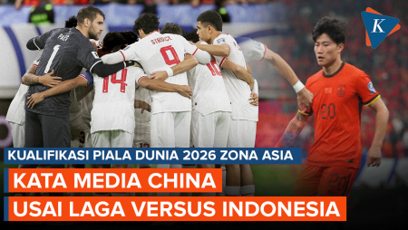 Media China Usai Timnasnya Kalahkan Indonesia: Selamat dari Gerbang Neraka