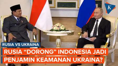 Tolak NATO, Rusia Justru Persilakan Indonesia Jadi Penjamin Keamanan Ukraina