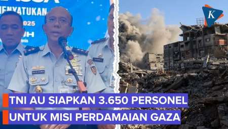 Ribuan Personel TNI AU Siap Dikerahkan Untuk Misi Perdamaian Di Gaza
