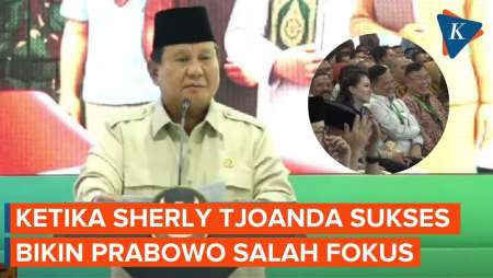Senyum Gubernur Malut Sherly Tjoanda Saat Disebut Prabowo "Bintang Film"